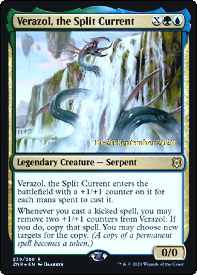 Verazol the Split Current 239s/169 (Prerelease Cards)  - Foil | Good Games Modbury