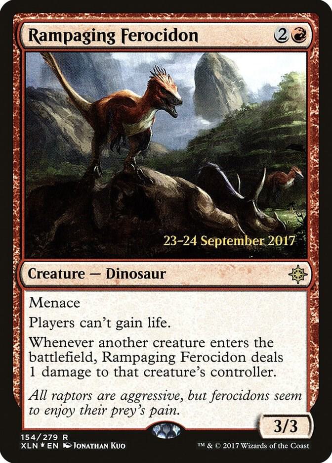Rampaging Ferocidon 154s/120 (Prerelease Cards)  - Foil | Good Games Modbury