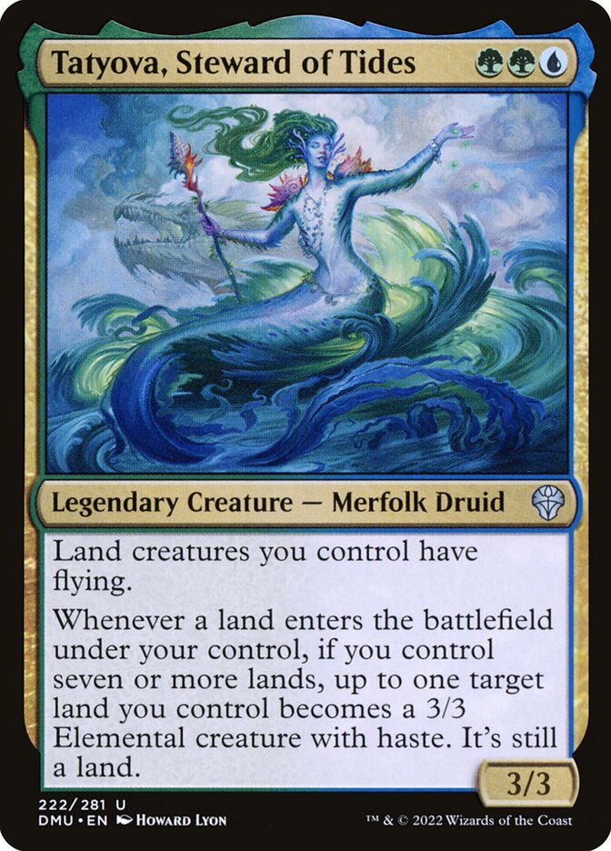 Tatyova, Steward of Tides 222/281 (Dominaria United)  - Foil | Good Games Modbury