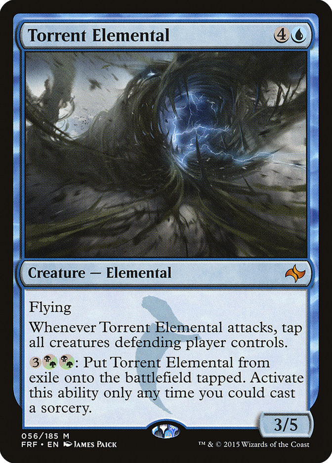 Torrent Elemental 56/185 (Fate Reforged)  - Foil | Good Games Modbury