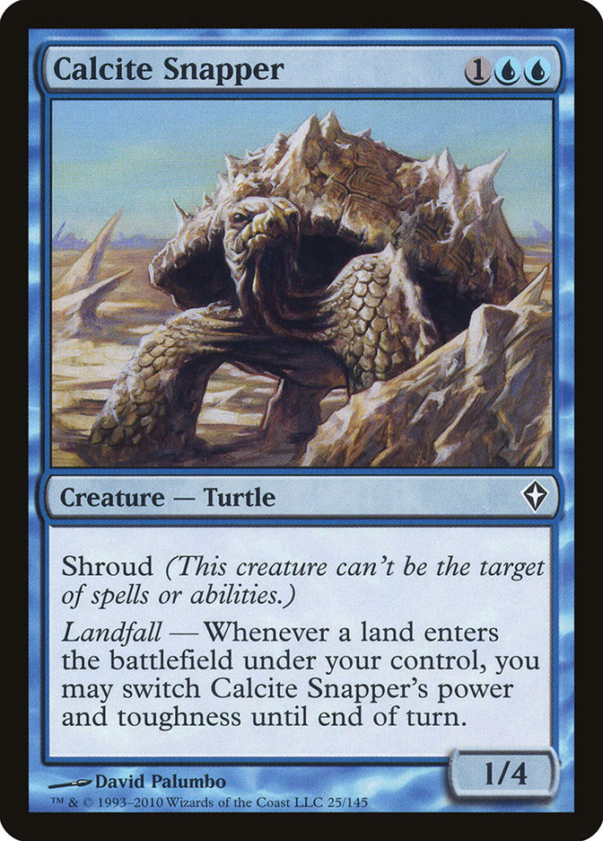 Calcite Snapper 25/145 (Worldwake)  - Foil | Good Games Modbury