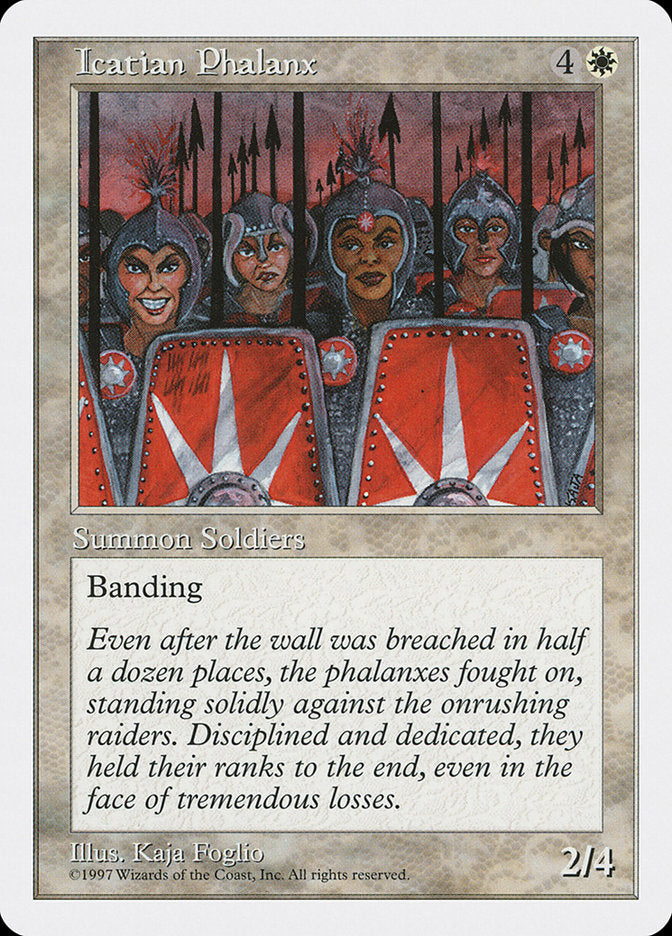 Icatian Phalanx [Fifth Edition] | Good Games Modbury