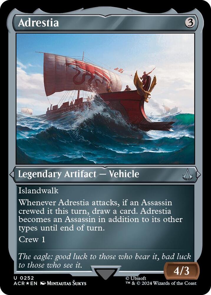 Adrestia 252 (Universes Beyond: Assassin's Creed)  - Etched Foil | Good Games Modbury