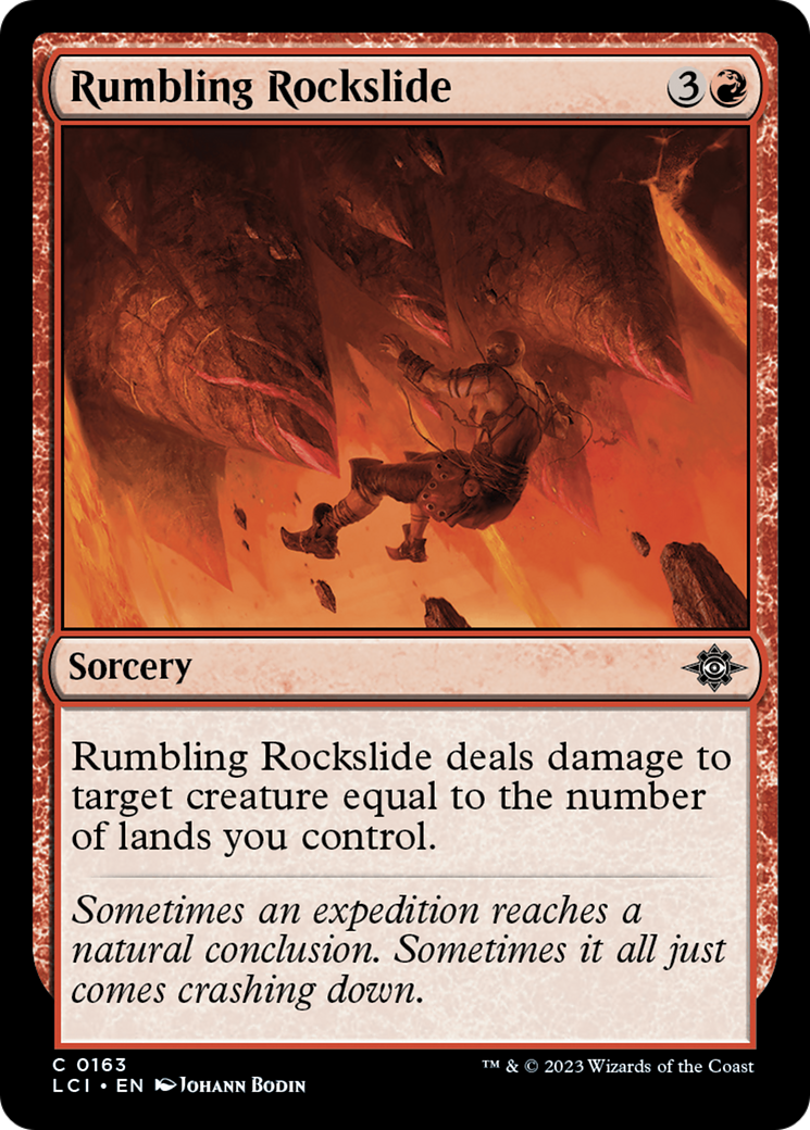 Rumbling Rockslide [The Lost Caverns of Ixalan] | Good Games Modbury