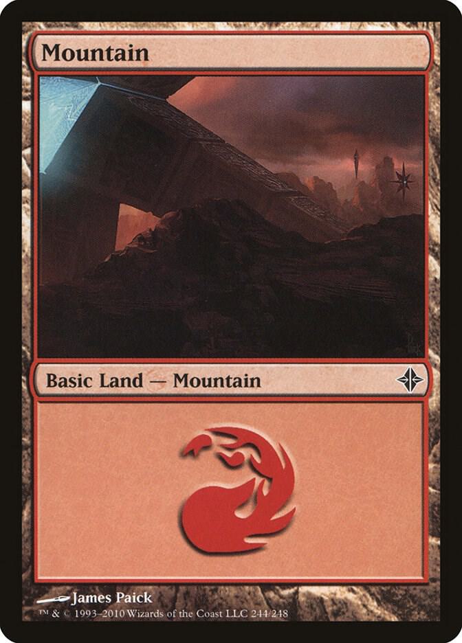 Mountain 244/248 (Rise of the Eldrazi)  | Good Games Modbury
