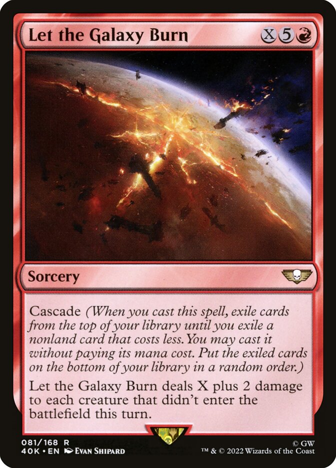 Let the Galaxy Burn 81/617 (Universes Beyond: Warhammer 40,000)  | Good Games Modbury