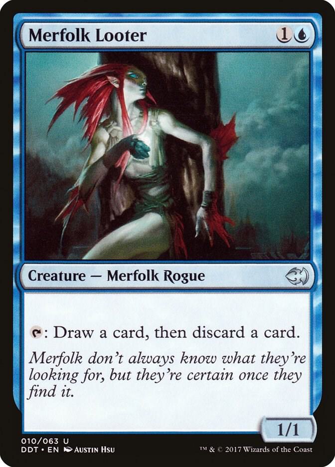 Merfolk Looter 10/63 (Duel Decks: Merfolk vs. Goblins)  | Good Games Modbury