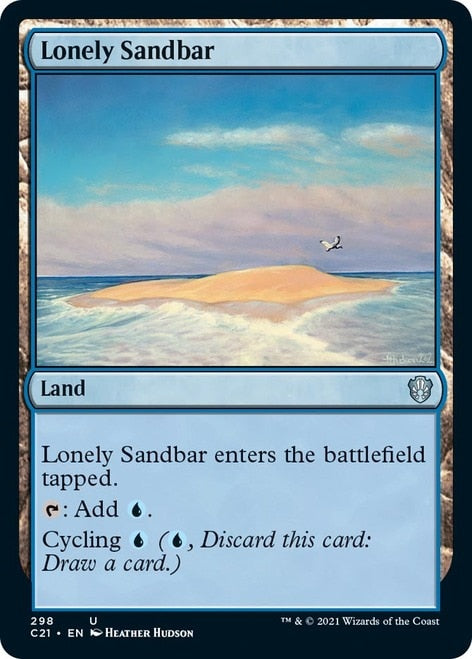 Lonely Sandbar [Commander 2021] | Good Games Modbury