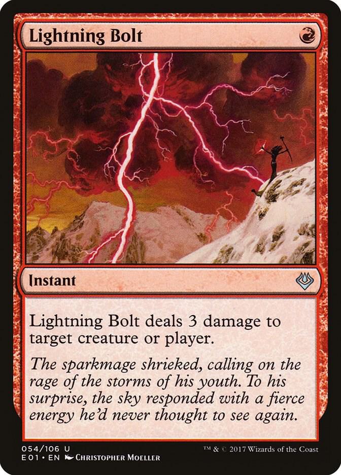 Lightning Bolt 54/106 (Archenemy: Nicol Bolas)  | Good Games Modbury