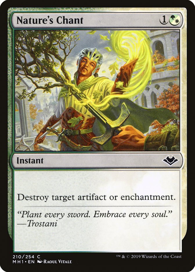 Nature's Chant 210/254 (Modern Horizons)  | Good Games Modbury