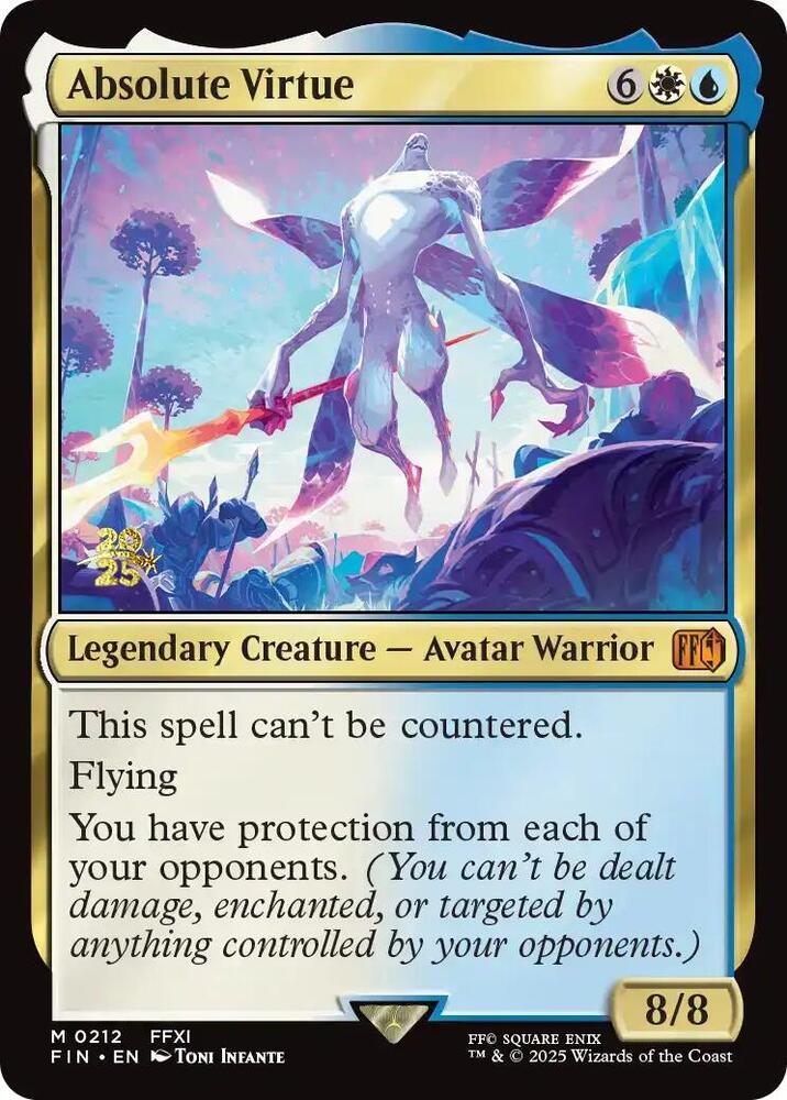 Absolute Virtue 212s/116 (Prerelease Cards)  - PreRelease Foil | Good Games Modbury