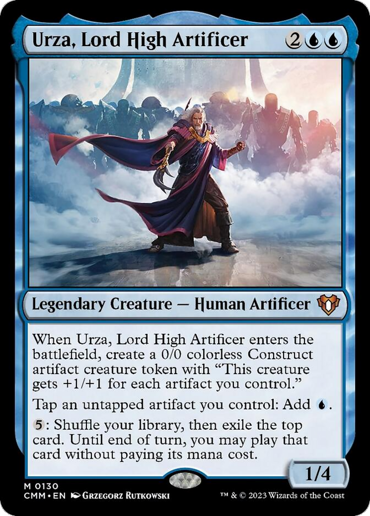 Urza, Lord High Artificer [Commander Masters] | Good Games Modbury