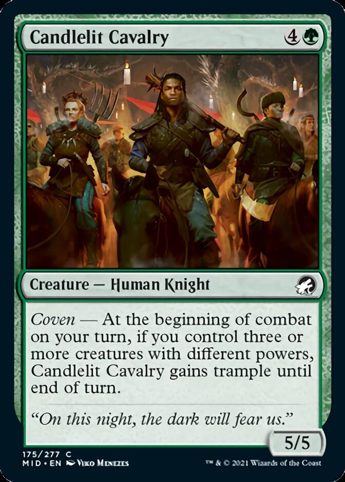 Candlelit Cavalry [Innistrad: Midnight Hunt] | Good Games Modbury