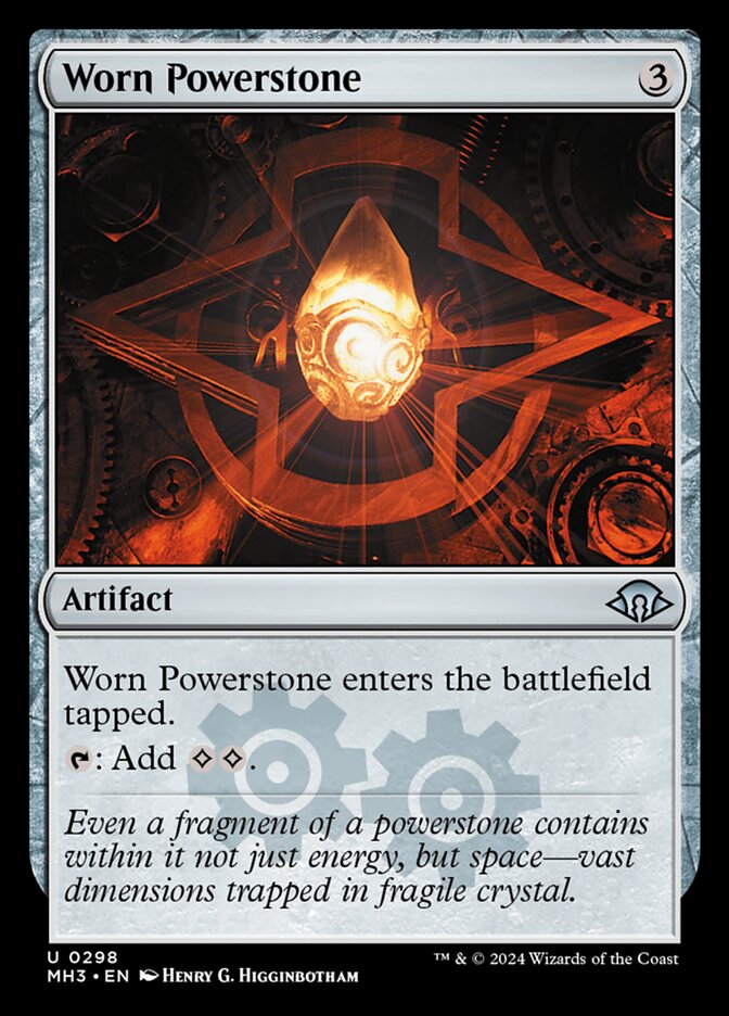 Worn Powerstone 298/319 (Modern Horizons 3)  | Good Games Modbury