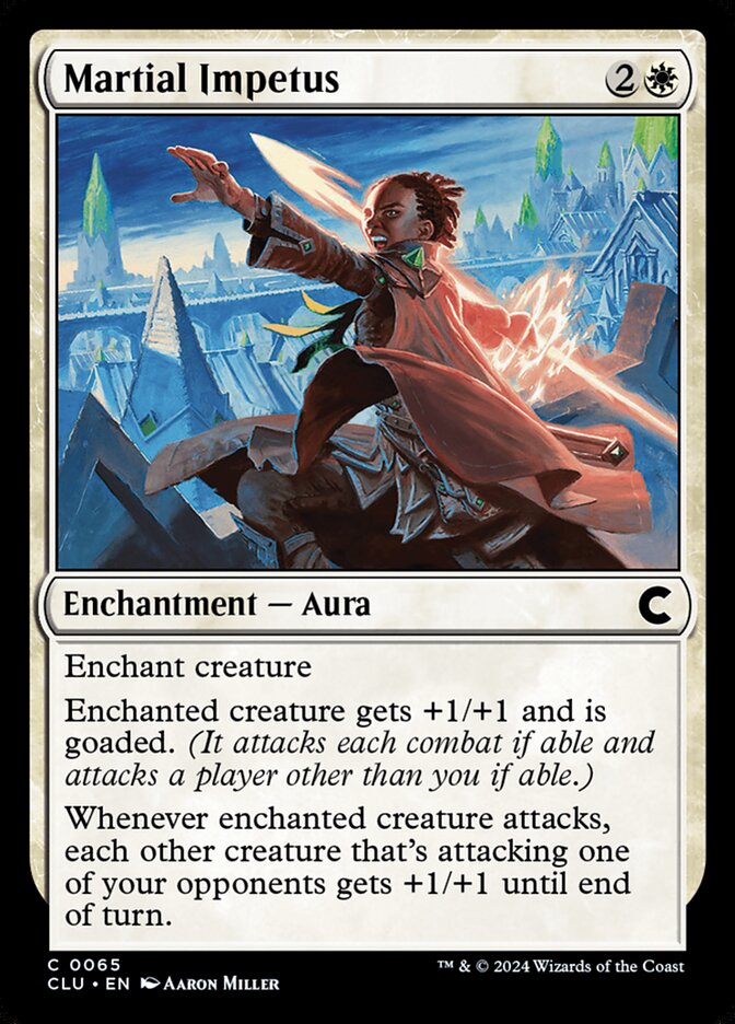 Martial Impetus 65/284 (Ravnica: Clue Edition)  | Good Games Modbury