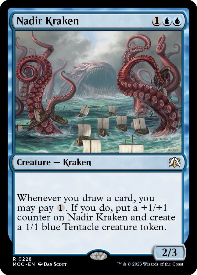 Nadir Kraken 228/444 (Commander: March of the Machine)  | Good Games Modbury