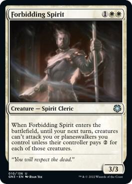 Forbidding Spirit 10/135 (Magic Game Night: Free-For-All)  | Good Games Modbury