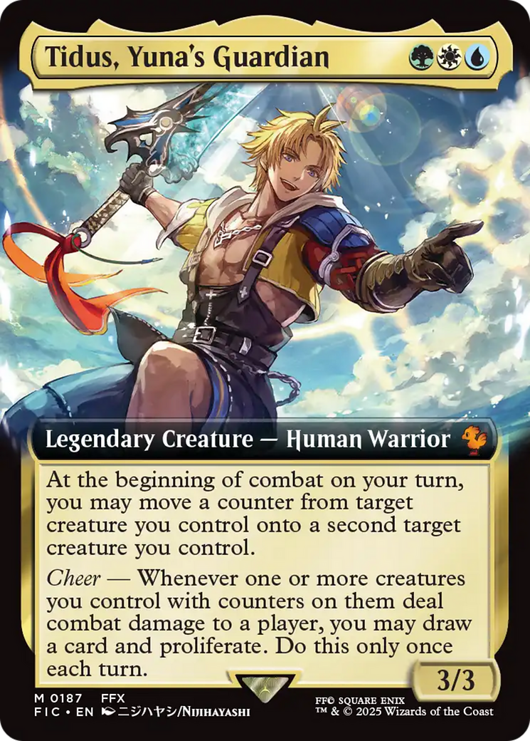 Tidus, Yuna's Guardian (Extended Art) [FINAL FANTASY Commander] | Good Games Modbury