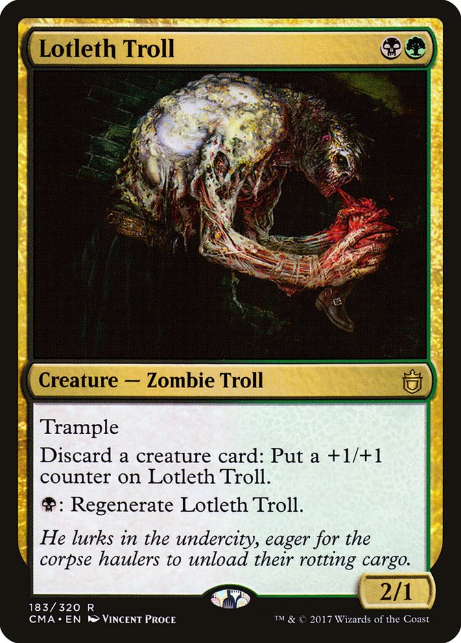 Lotleth Troll [Commander Anthology] | Good Games Modbury