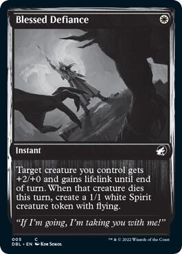 Blessed Defiance 5/534 (Innistrad: Double Feature)  - Foil | Good Games Modbury