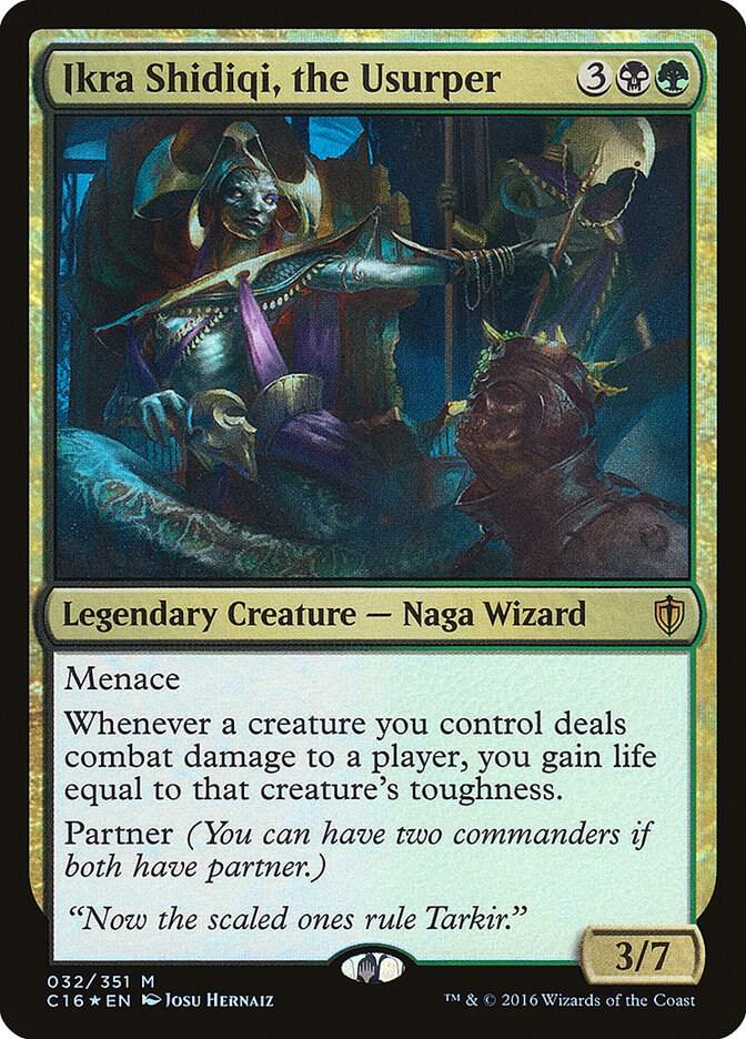 Ikra Shidiqi, the Usurper 32/351 (Commander 2016)  - Foil | Good Games Modbury