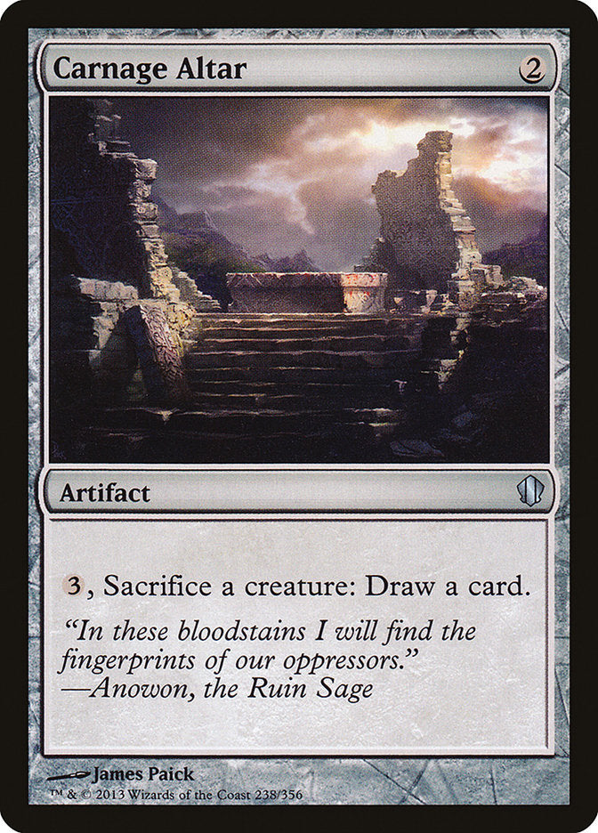 Carnage Altar 238/356 (Commander 2013)  | Good Games Modbury
