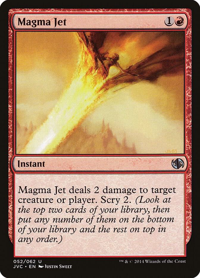 Magma Jet 52/62 (Duel Decks: Anthology)  | Good Games Modbury