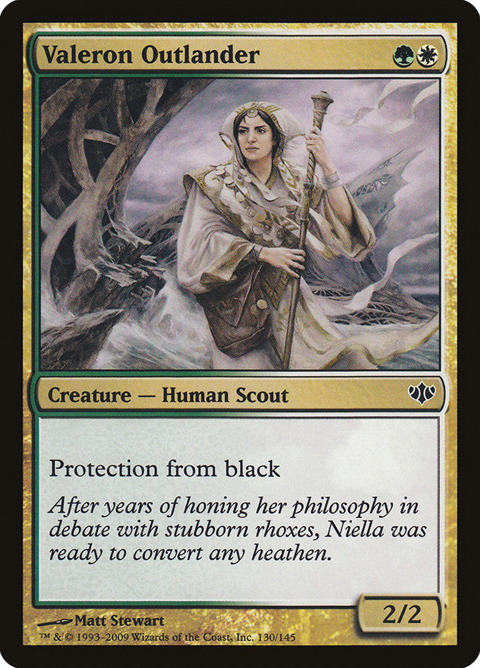 Valeron Outlander 130/145 (Conflux)  - Foil | Good Games Modbury