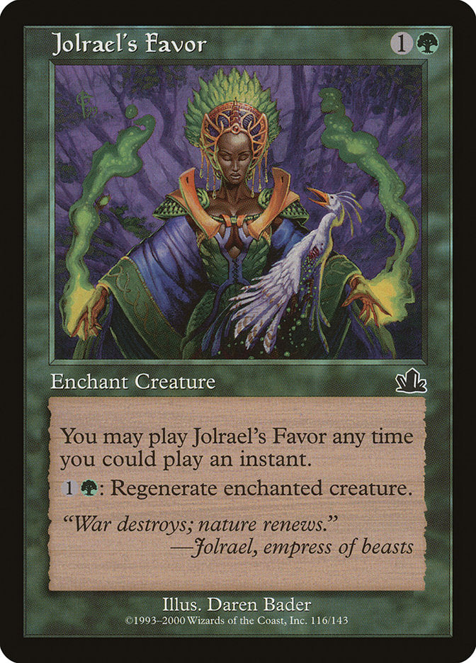 Jolrael's Favor 116/143 (Prophecy)  - Foil | Good Games Modbury