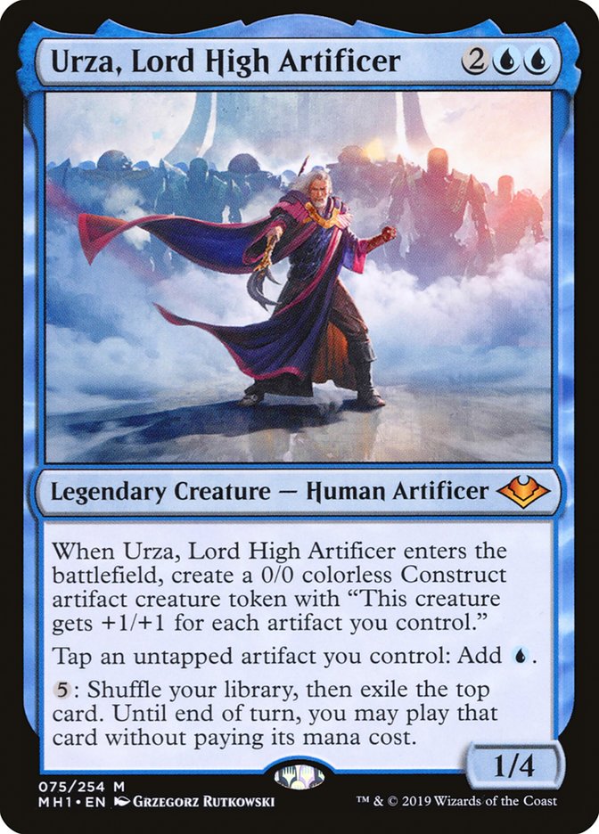 Urza, Lord High Artificer [Modern Horizons] | Good Games Modbury