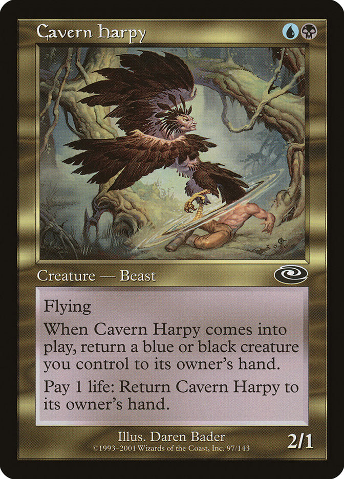 Cavern Harpy 97/143 (Planeshift)  - Foil | Good Games Modbury