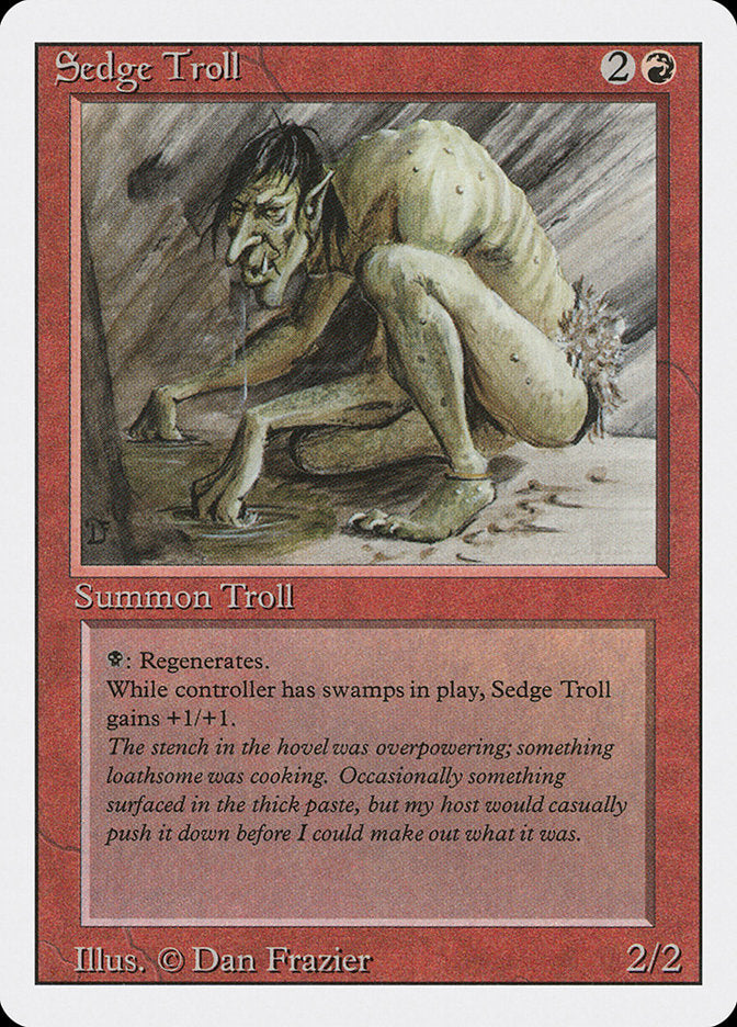 Sedge Troll [Revised Edition] | Good Games Modbury