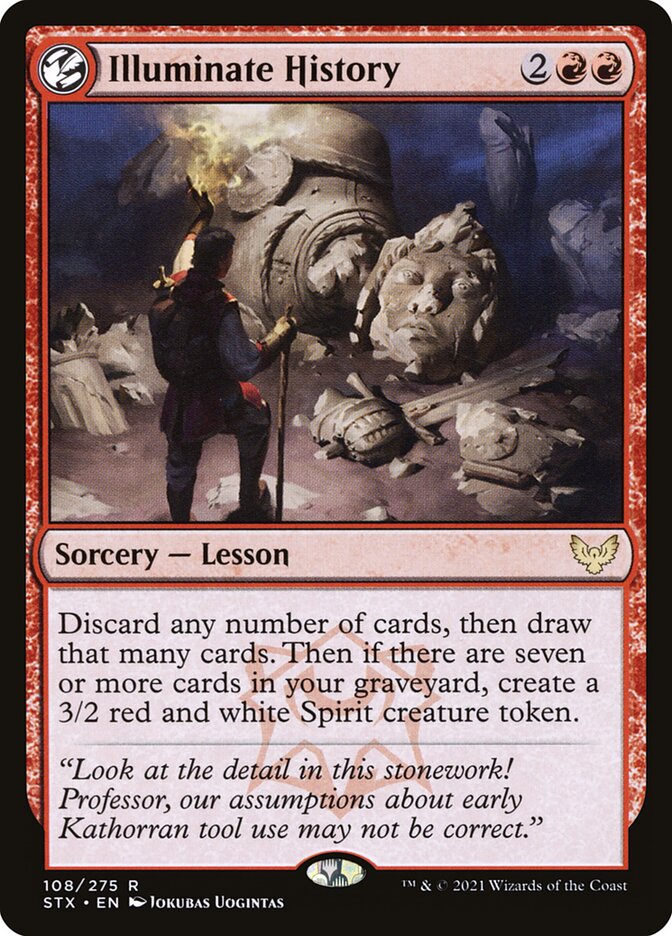 Illuminate History 108/275 (Strixhaven: School of Mages)  - Foil | Good Games Modbury