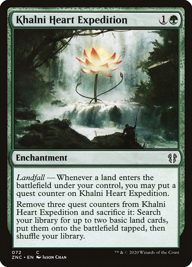Khalni Heart Expedition [Zendikar Rising Commander] | Good Games Modbury