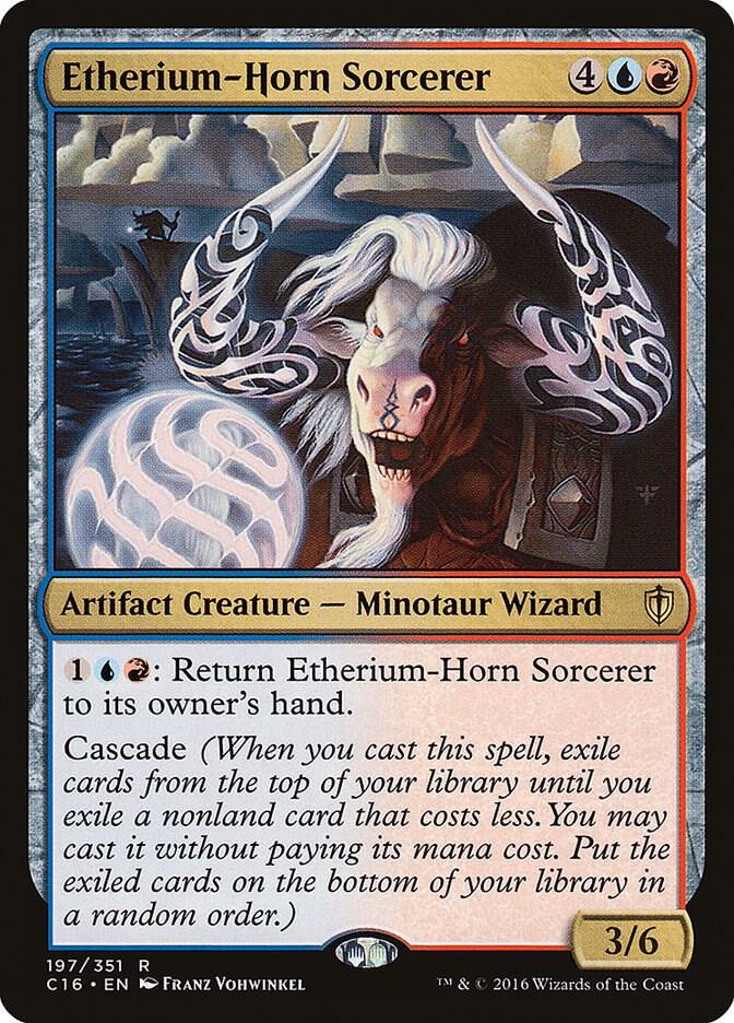 Etherium-Horn Sorcerer 197/351 (Commander 2016)  | Good Games Modbury