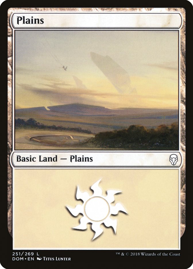 Plains (251) [Dominaria] | Good Games Modbury