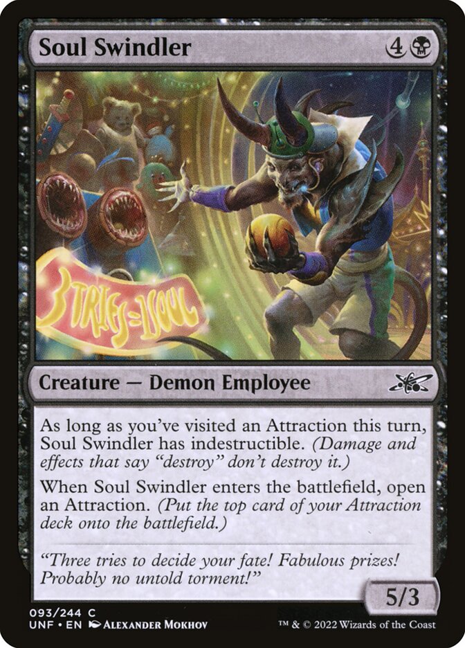 Soul Swindler 93 (Unfinity)  - Foil | Good Games Modbury