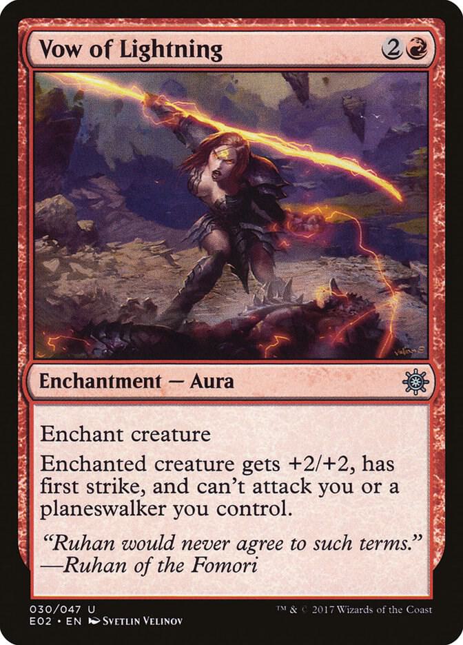 Vow of Lightning 30/47 (Explorers of Ixalan)  | Good Games Modbury