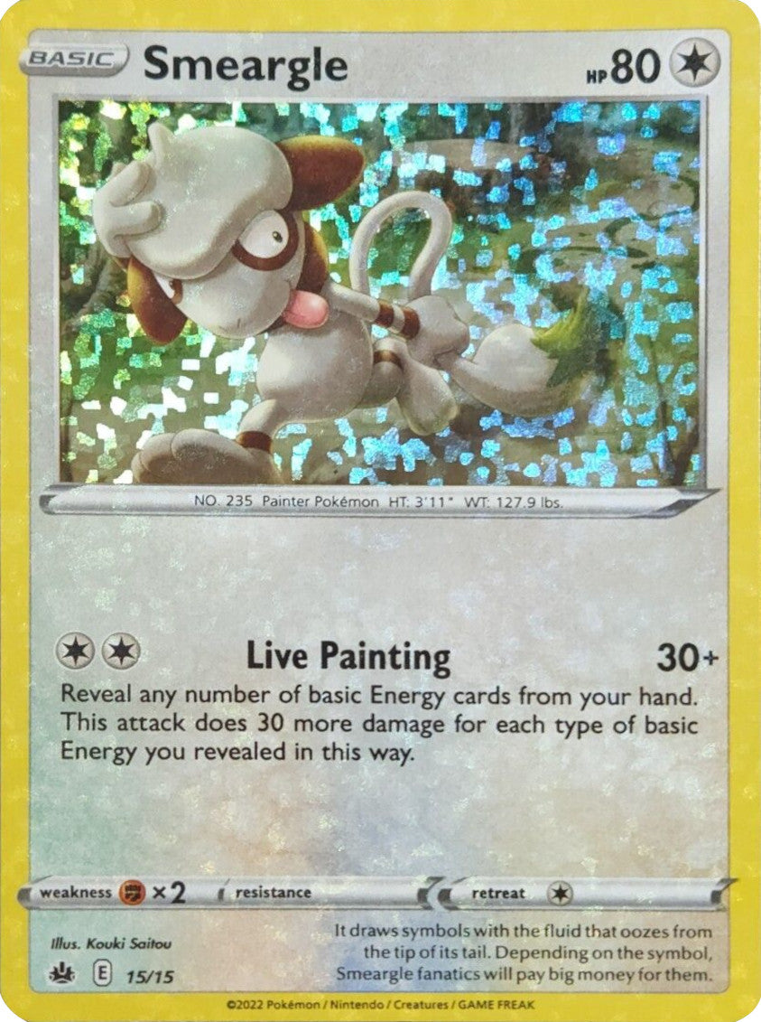 Smeargle (15/15) [McDonald's Promos: Match Battle] | Good Games Modbury