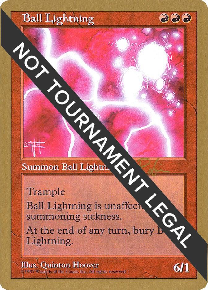 Ball Lightning 1998 Ben Rubin 5ED br210/117 (World Championship Decks)  | Good Games Modbury