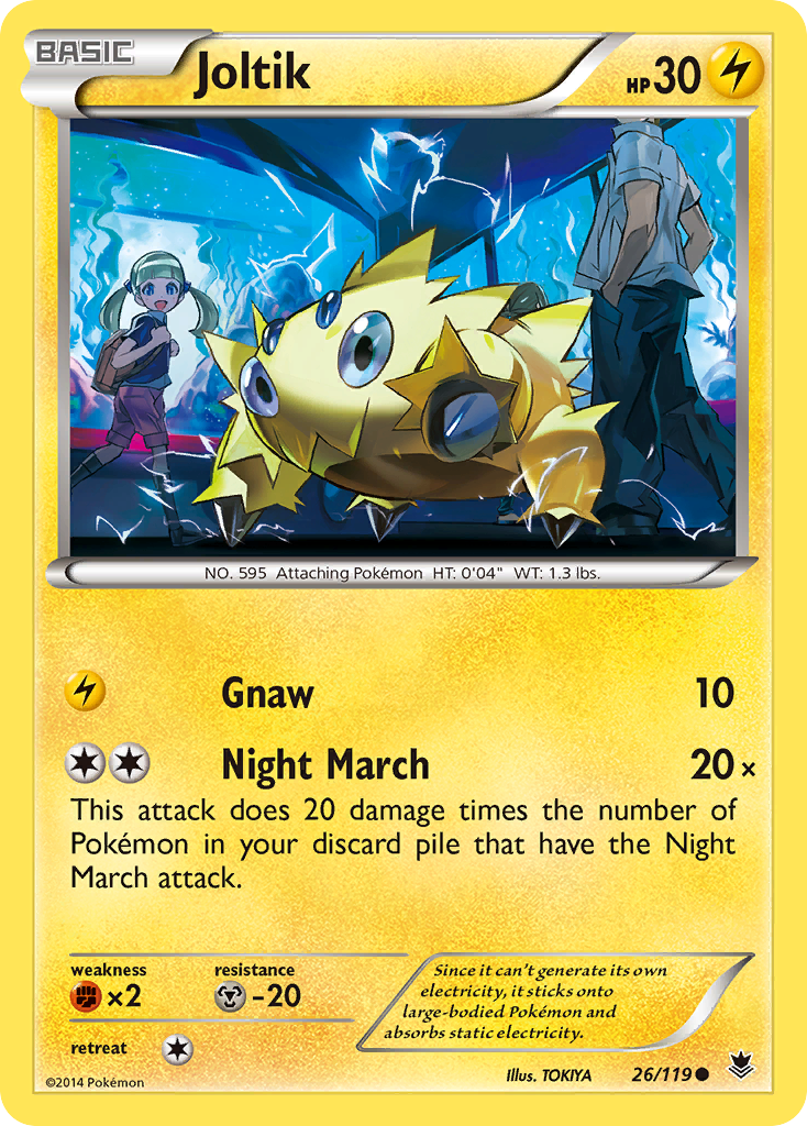 Joltik (26/119) [XY: Phantom Forces] | Good Games Modbury