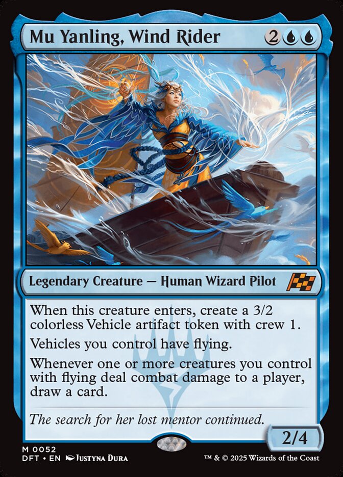 Mu Yanling, Wind Rider 52/291 (Aetherdrift)  | Good Games Modbury