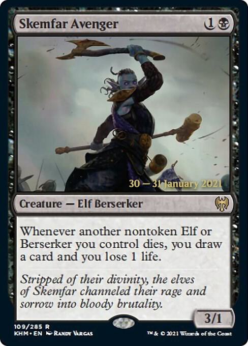 Skemfar Avenger 109s/1 (Prerelease Cards)  - Foil | Good Games Modbury