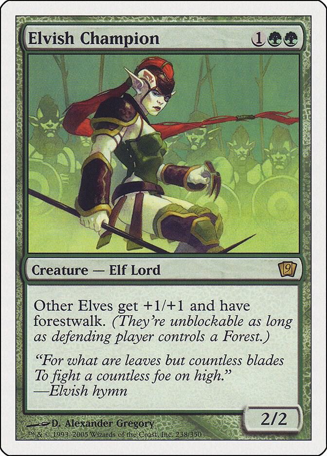 Elvish Champion 238/350 (9th Edition)  | Good Games Modbury