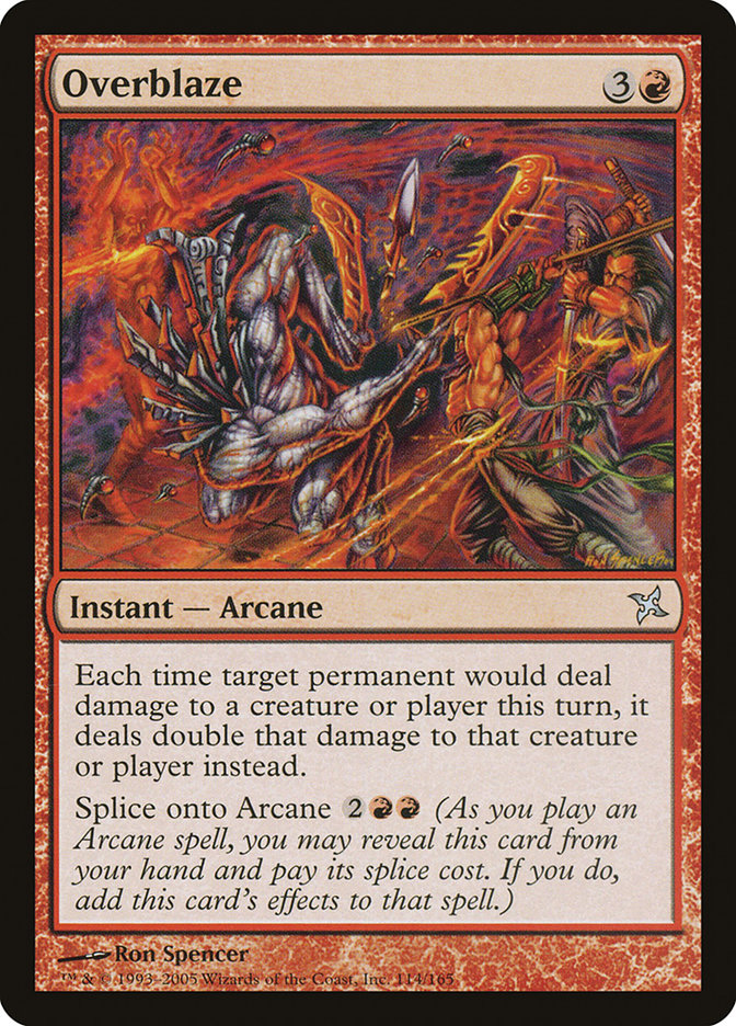 Overblaze 114/165 (Betrayers of Kamigawa)  - Foil | Good Games Modbury