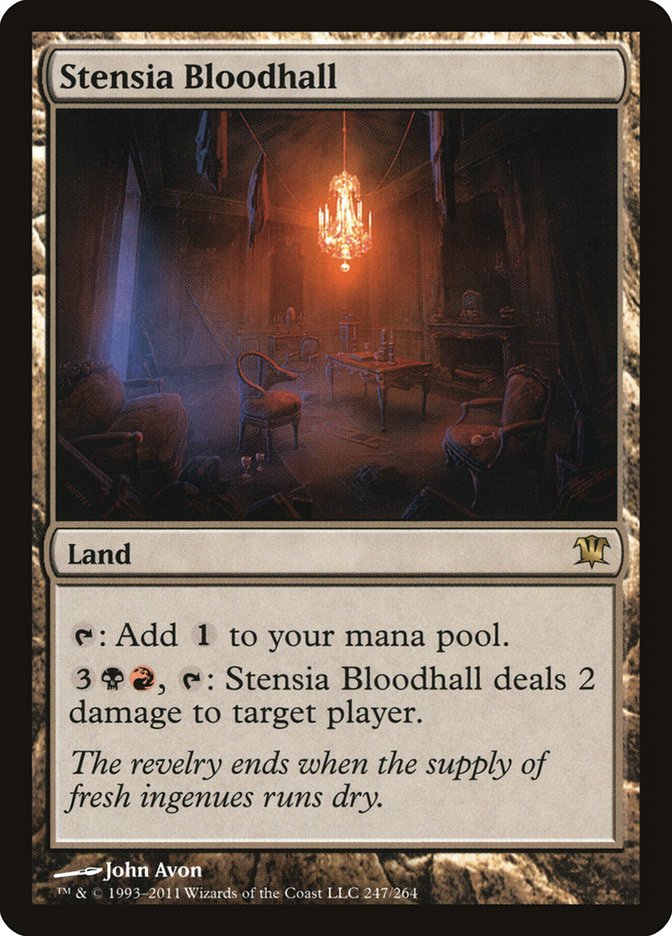 Stensia Bloodhall [Innistrad] | Good Games Modbury