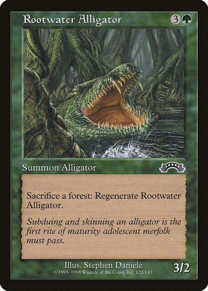 Rootwater Alligator 122/143 (Exodus)  | Good Games Modbury
