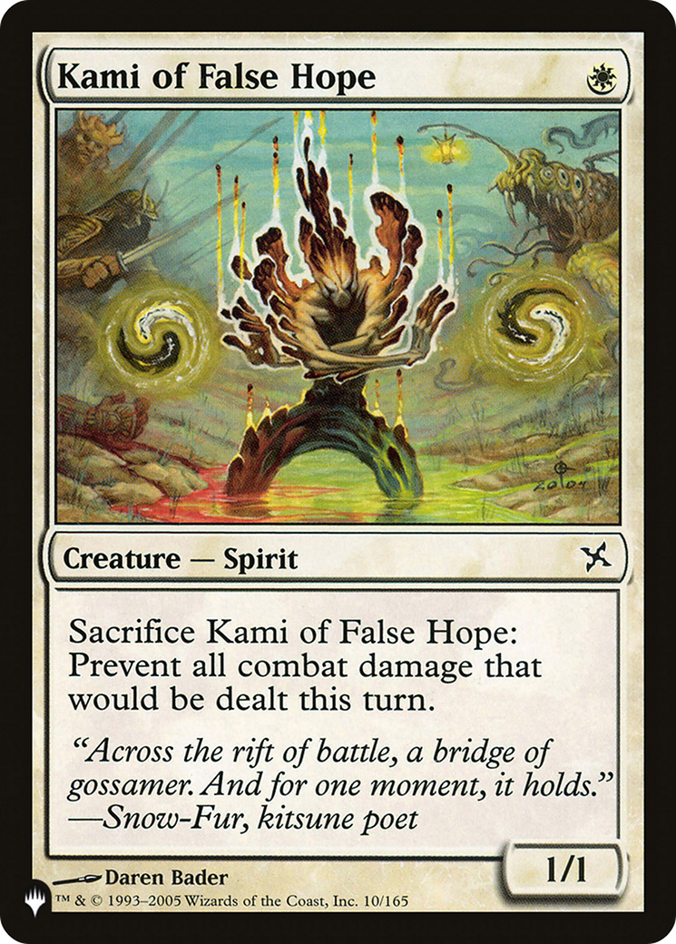Kami of False Hope [The List Reprints] | Good Games Modbury