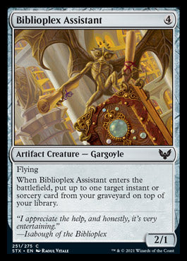 Biblioplex Assistant [Strixhaven: School of Mages] | Good Games Modbury
