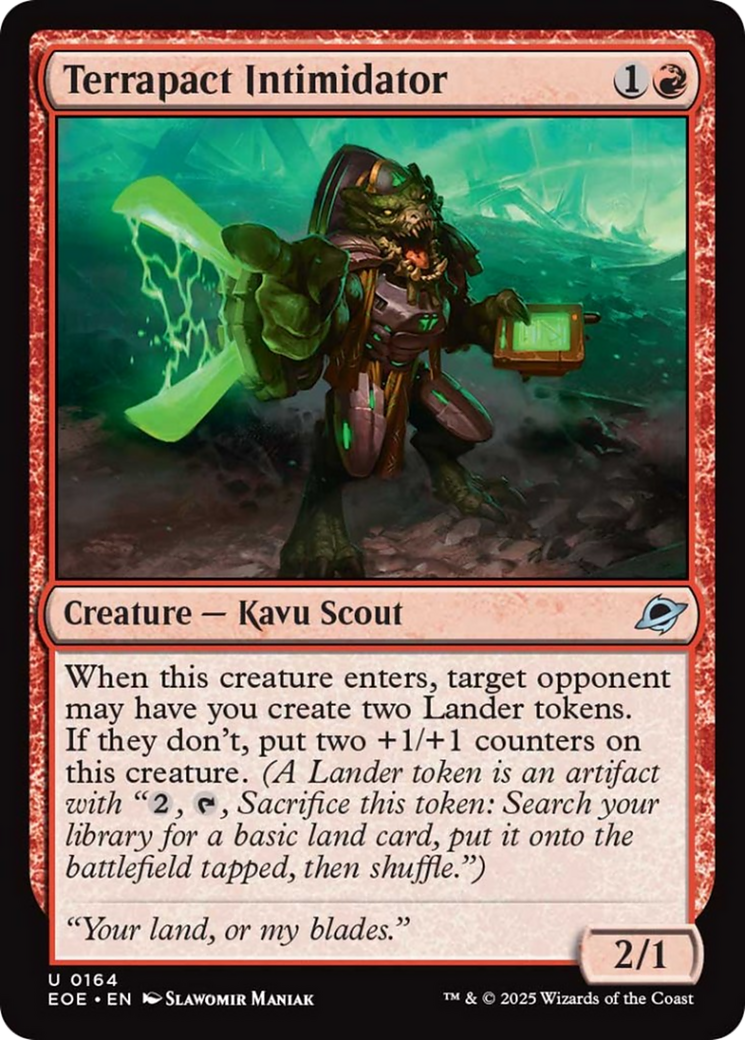 Terrapact Intimidator [Edge of Eternities] | Good Games Modbury